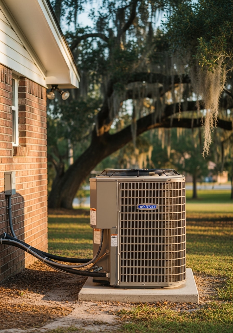 Detailed view of quality workmanship on an Effingham County property, demonstrating professional installation and local expertise.
